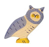 Holztiger Carved Wooden Animals Owl kids toys
