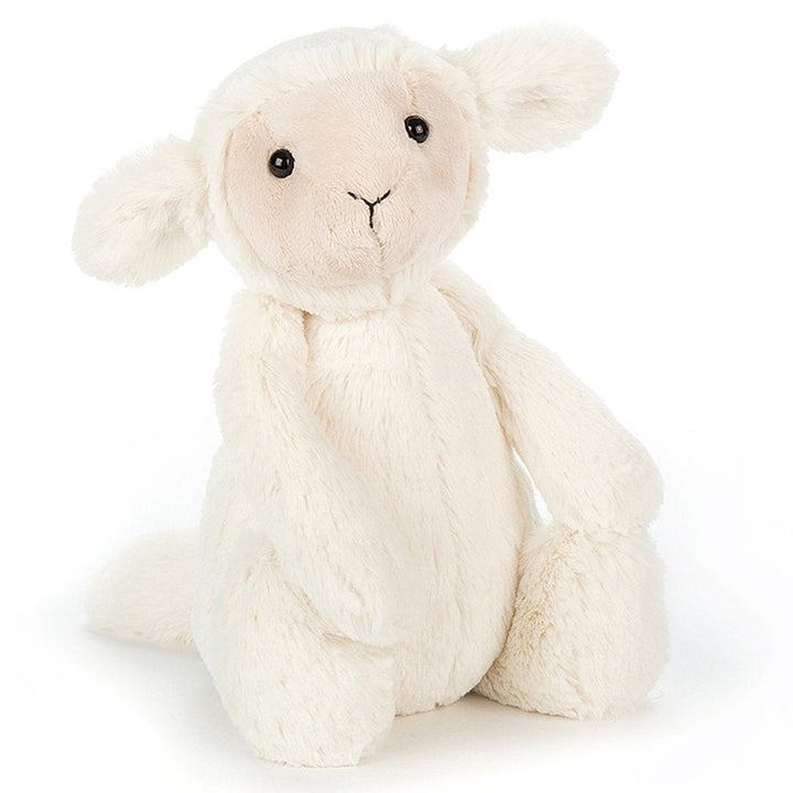 Jellycat Bashful Lamb Stuffed Animals white