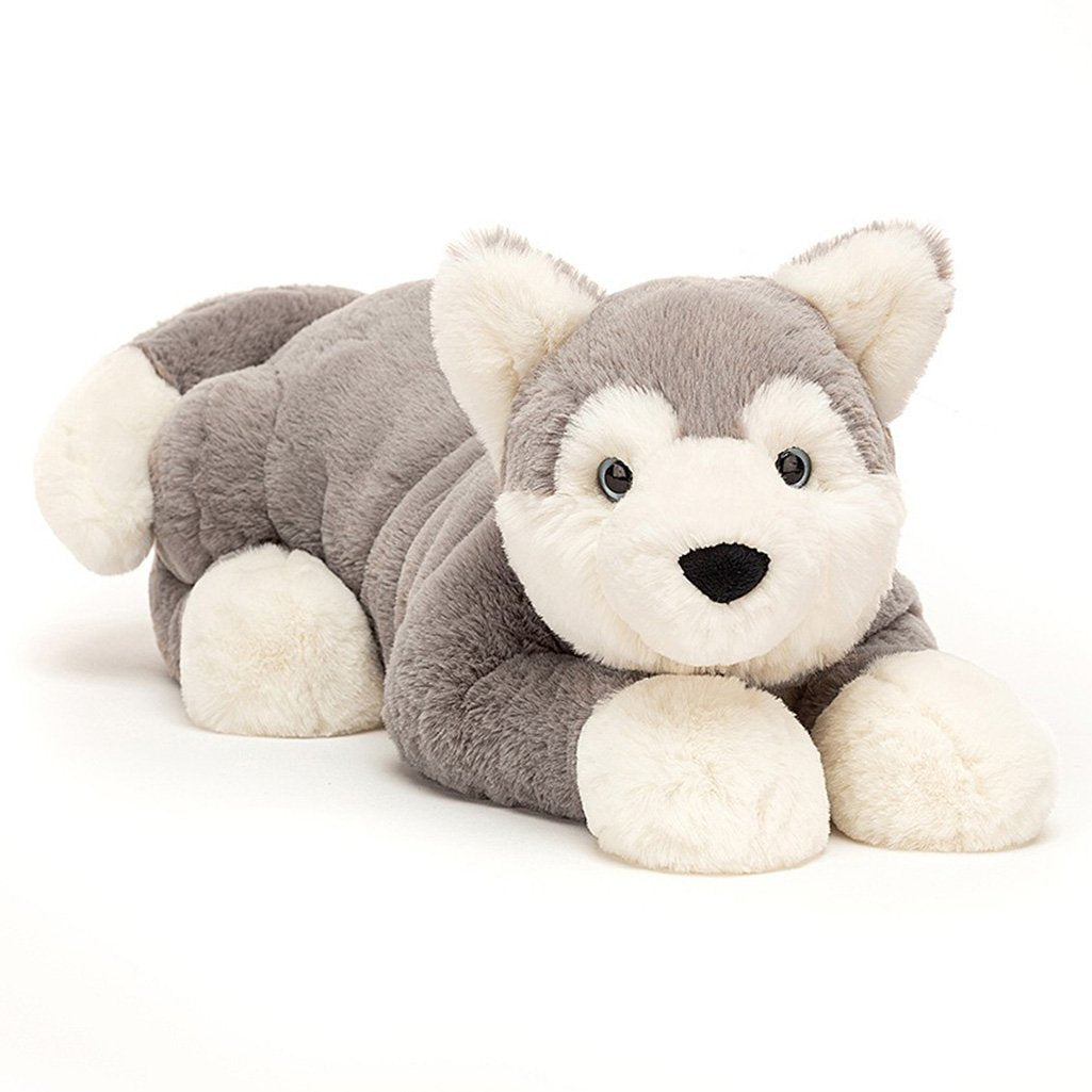 jellycat hudson husky, jellycat dog, cute stuffed animals