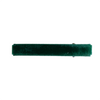 Hello Tartlet Agave Large Velvet Hair Clip Accessory. Dark green velvet covered alligator hair clip.