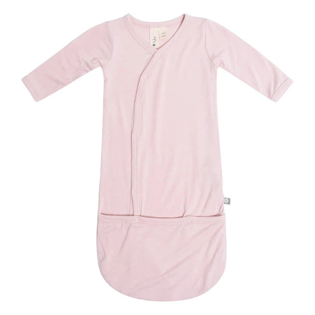 KyteBaby baby gowns in blush pink