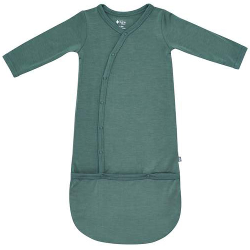 Kyte green newborn sleep sack