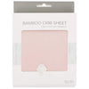 Kyte Baby Bamboo Crib Sheet in blush pink