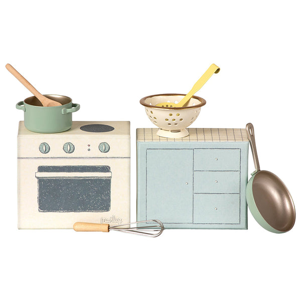 Maileg Pretend Play Mini Cooking Set