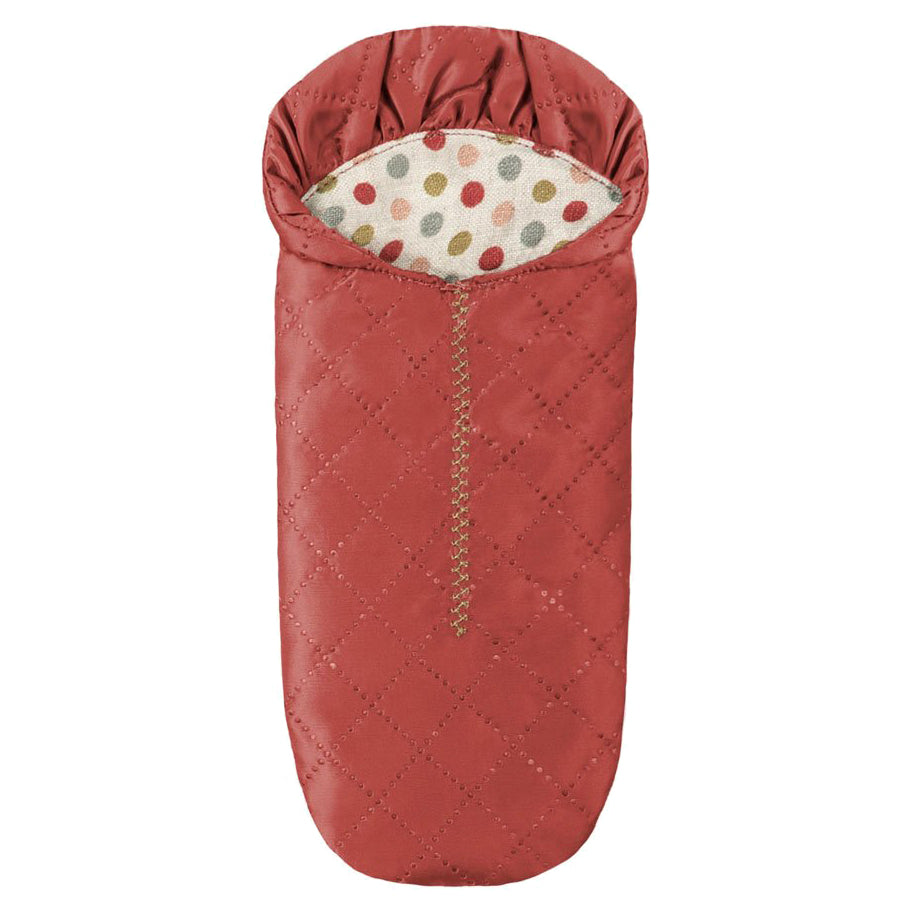 Maileg Red Sleeping Bag Children's Pretend Play Doll Toy Accessory