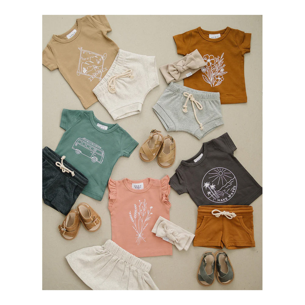 Mebie baby clothes, Make Waves baby tee