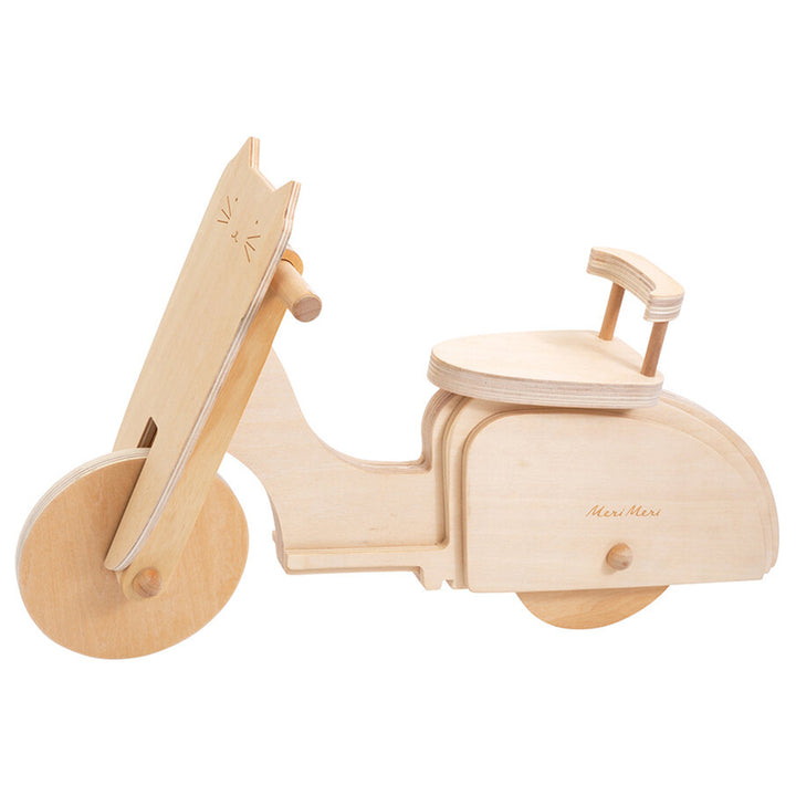 Meri Meri Cat Scooter Children's Wooden Doll Accessory Toy 