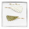 Meri Meri Children's Hair Slide Pin Accessory pegasus wings glitter