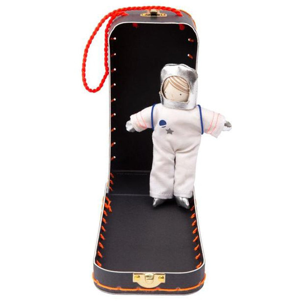 Meri Meri Children's Mini Doll & Suitcase Set astronaut spaceman suit