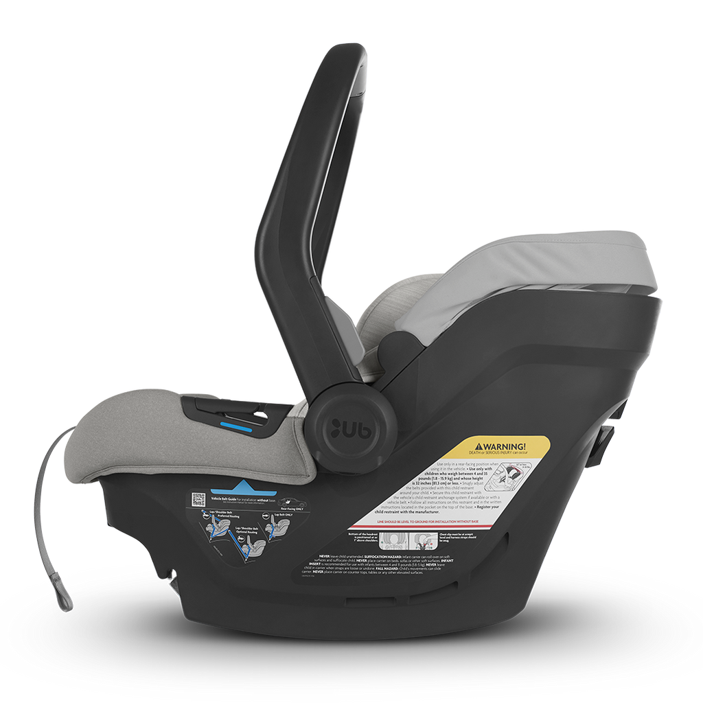 Side of UPPAbaby MESA MAX Infant Car Seat in Anthony
