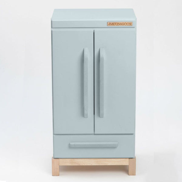 Milton & Goose Grey Refrigerator Children's Pretend Play Kitchen Toy