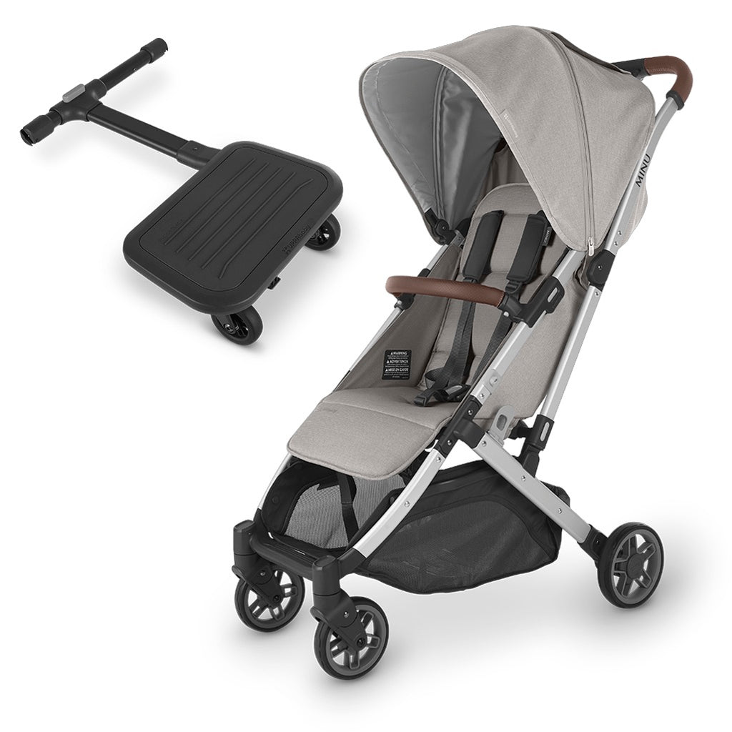 Minu V2 Stroller with Sibbling PiggBack Board Stella