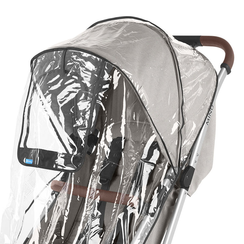 Vented Peekaboo Window in Uppababy Stroller Rain Cover for Minu or Minu V2