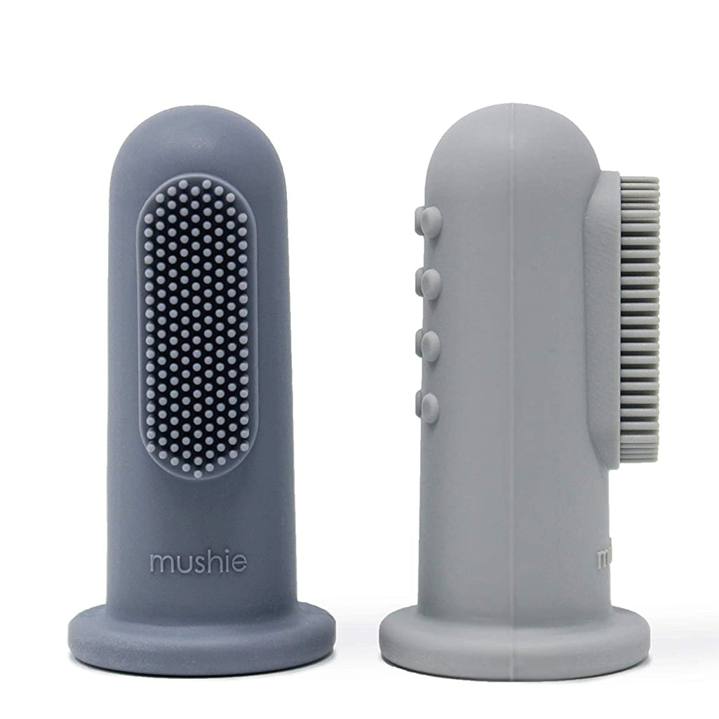 Mushie Finger Toothbrush designed for gentle cleaning of your babyÕs first teeth