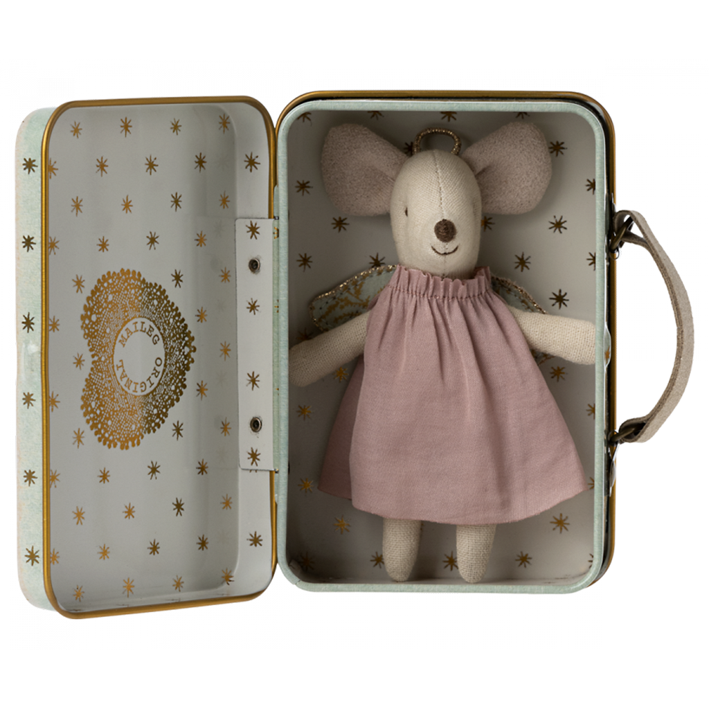 maileg mouse guardian angel suitcase