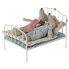 maileg doll house off white bed