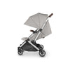 Side view of Uppababy stroller Minu V2 in Stella off-white