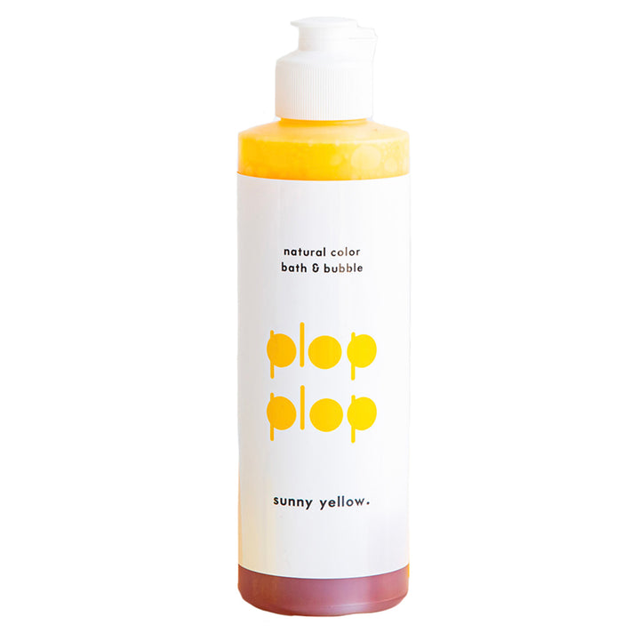 Nahthing Project Sunny Yellow Bubble cool bath toy for fun and engaging bath time play.