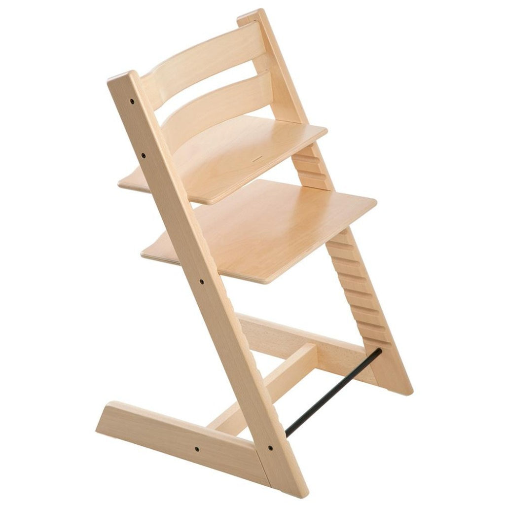 Stokke Beech Wood Adjustable Ergonomic Tripp Trapp Chair natural beige 