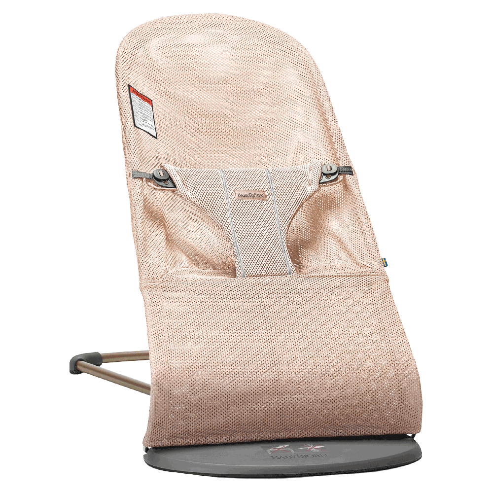 Outlet BabyBjorn Bliss Baby Bouncer in Pink Mesh