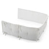 Outlet Crib Sheets & Crib Liners stokke sleepi half bumper white 408401