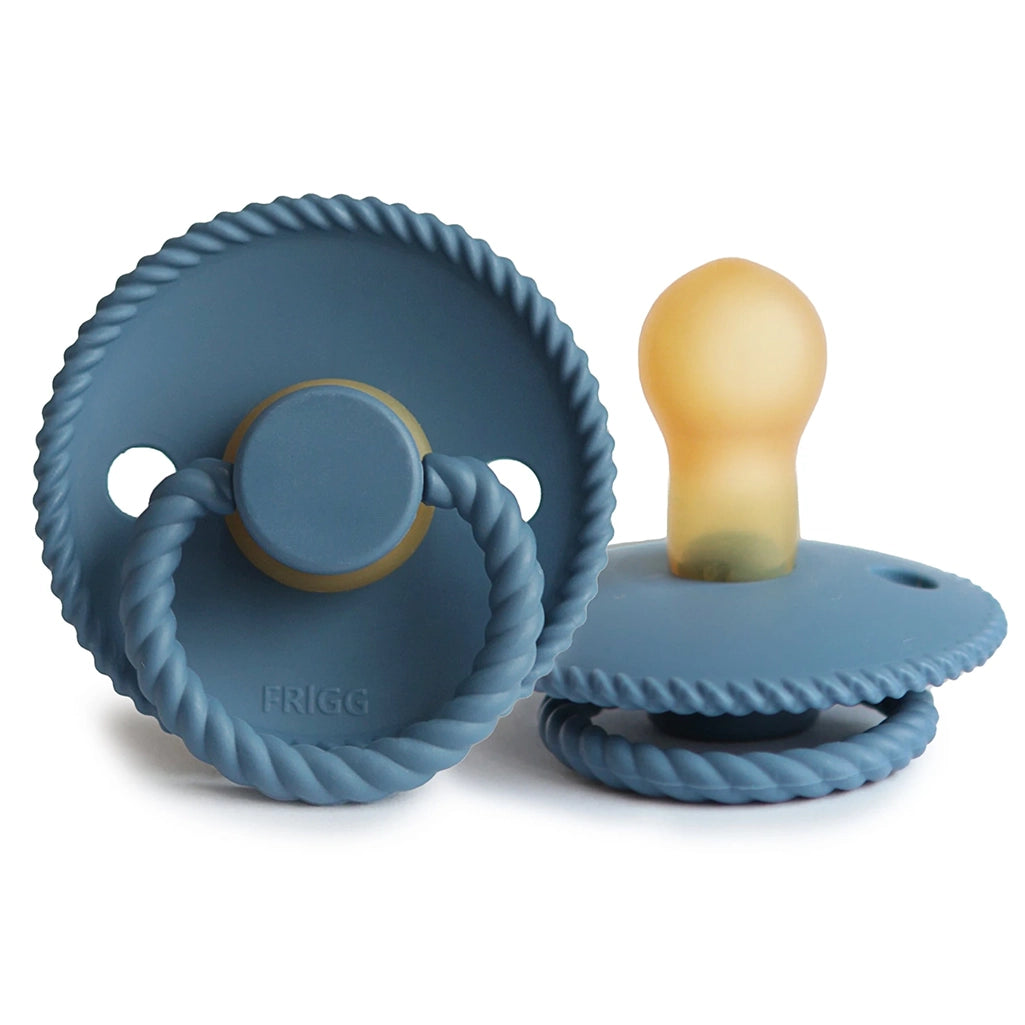 FRIGG Rope Baby Pacifier | Hazel & Fawn – Hazel & Fawn