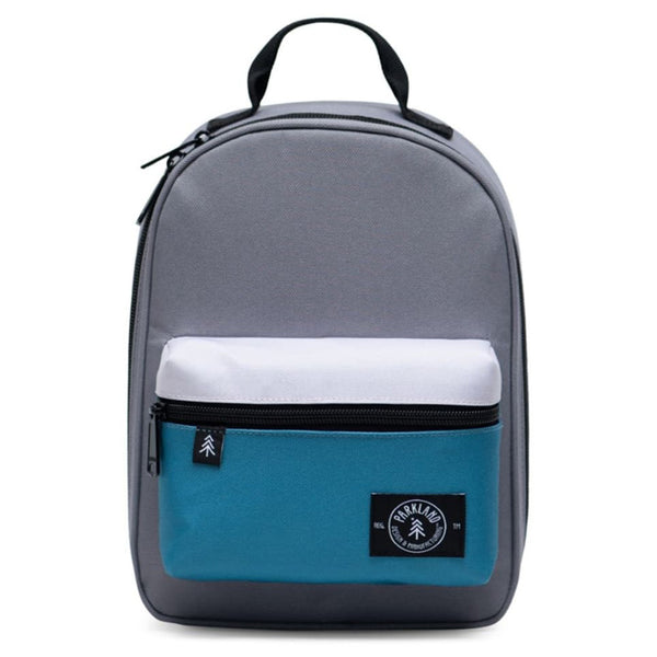 Parkland Dust Storm Rodeo Lunch Kit Children's Insulated Bags light grey white teal blue color block