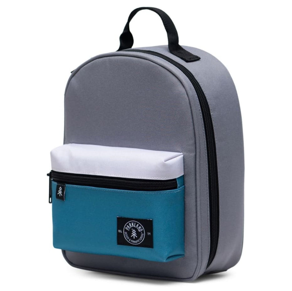 lifestyle_1, Parkland Dust Storm Rodeo Lunch Kit Children's Insulated Bags light grey white teal blue color block