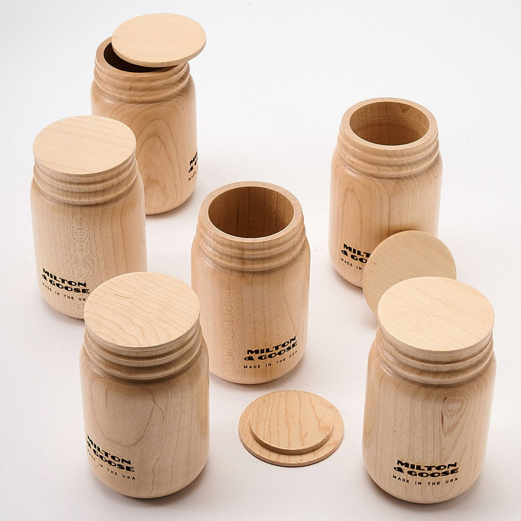 lifestyle_2, Milton & Goose M & G Jar Set Children's Wooden Pretend Play Toy