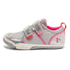 PLAE Ty Kids Sneaker Shoes velcro straps metallic silver pink grey glitter sparkle