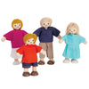 PlanToys Wooden Play Doll Family european caucasian white 