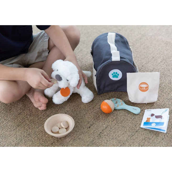 lifestyle_8, PlanToys Children's Pretend Play Pet Care Set 