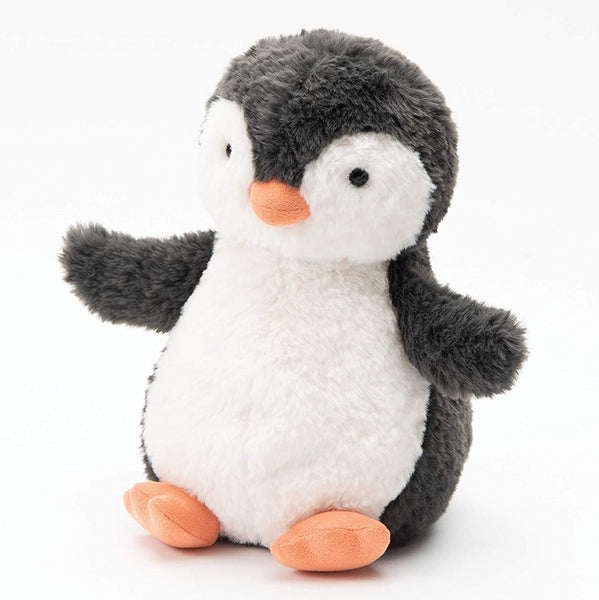 Jellycat Penguin Medium Bashful Children's Stuffed Animal Toys black white orange beak feet