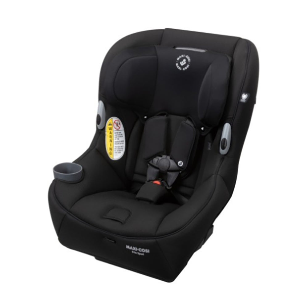 Side view of the Maxi-Cosi Pria Sport in Black, offering ergonomic support as a maxi cosi convertible car seat.