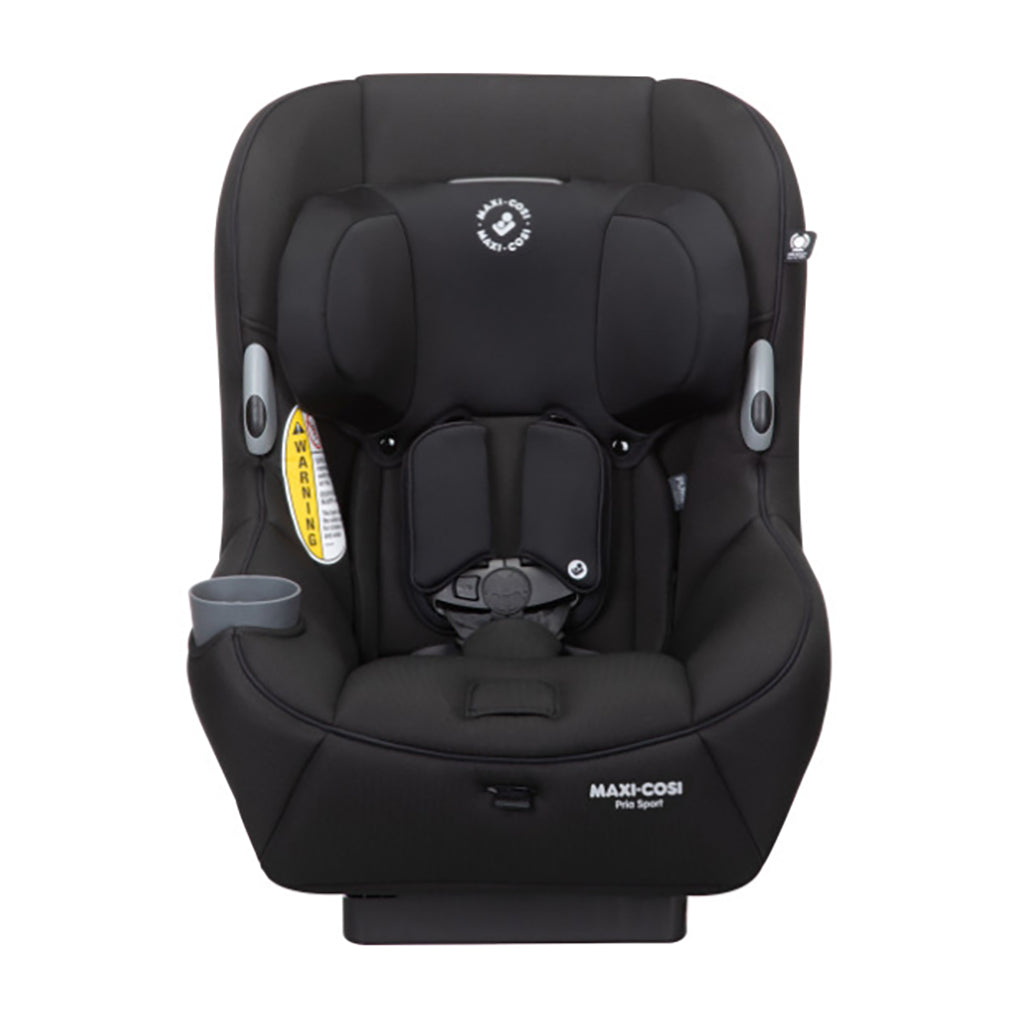 Maxi-Cosi Pria Sport 2-in-1 convertible car seat in Black, a stylish convertible car seat for growing kids.