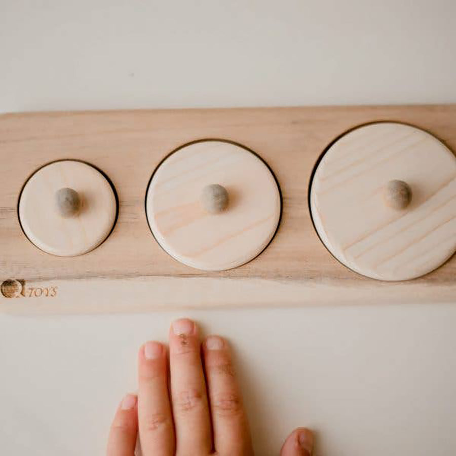 QToys Circle Puzzle Wooden Toy– Hazel & Fawn