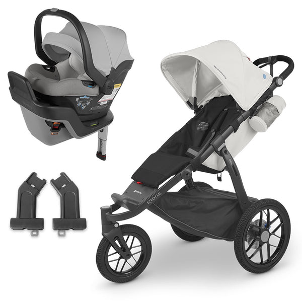  uppa baby ridge stroller accessories car seat adapter in Bryce (light gray)