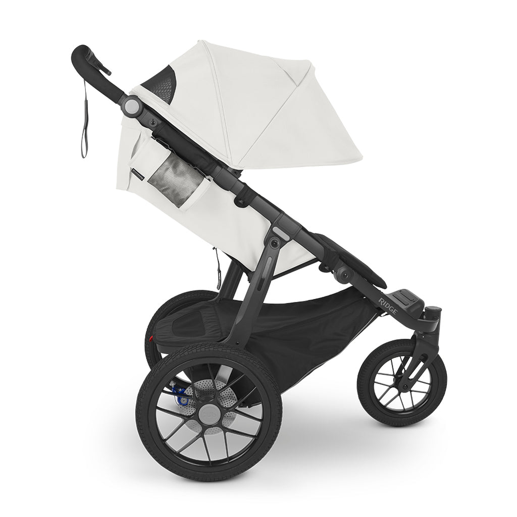 Side view of Uppababy Ridge Jogging Stroller in Bryce