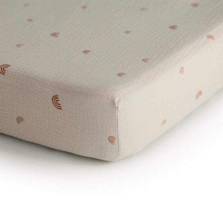 Mushie Crib Sheets available in versatile shades that match any nursery dŽcor theme