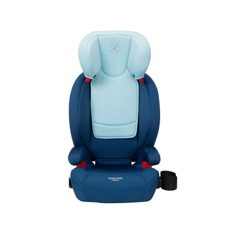 Maxi Cosi RodiSport booster car seat in Blue, a sleek and secure maxi cosi booster seat.