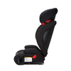 Maxi-Cosi Rodisport Booster all black seat fabric, red harness + adjustable points