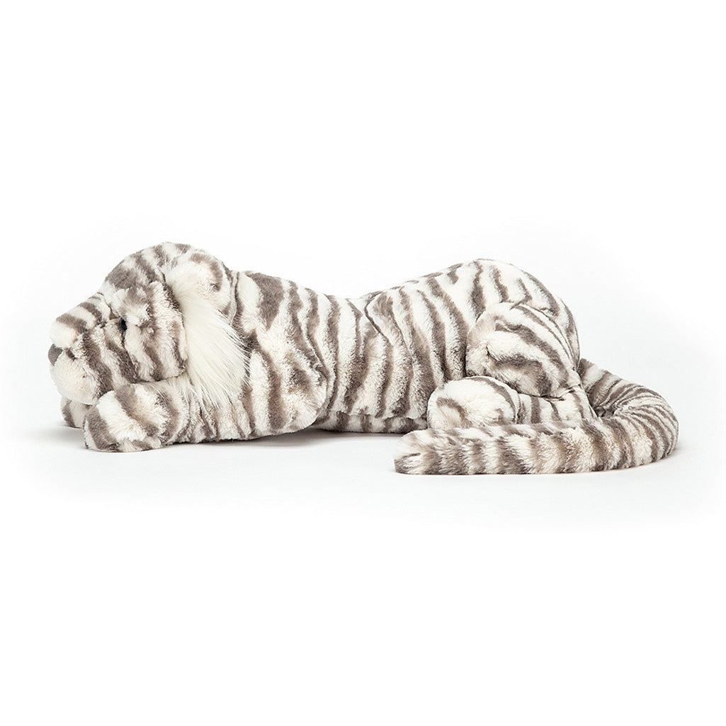 Big adorable stuffed tiger from Jellycat