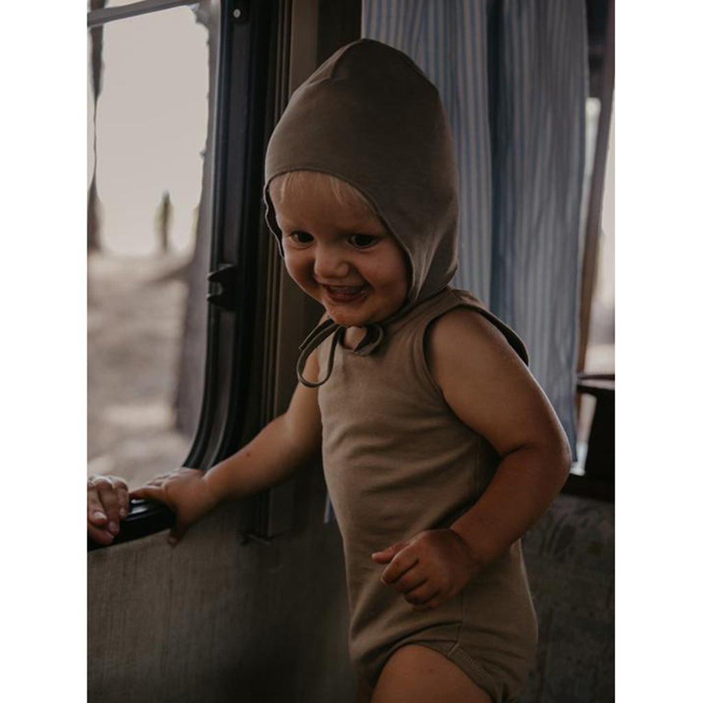 lifestyle_1, The Simple Folk Walnut Essential Bonnet Infant Baby Clothing Accessory