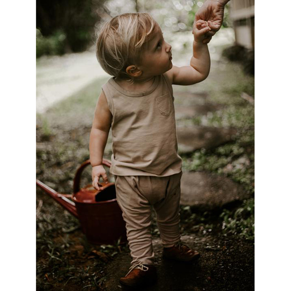 lifestyle_1, The Simple Folk Mushroom Harem Trouser Infant Baby Bottoms