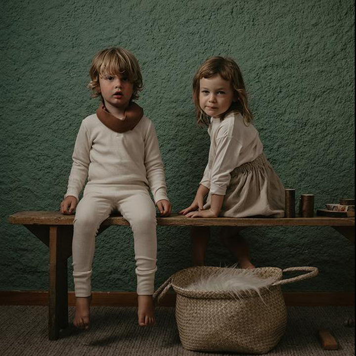 lifestyle_4, The Simple Folk Olive Waffle Leggings Organic Infant Baby Bottoms