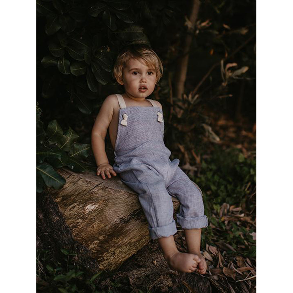 The Simple Folk Oatmeal Linen Coverall – Hazel & Fawn