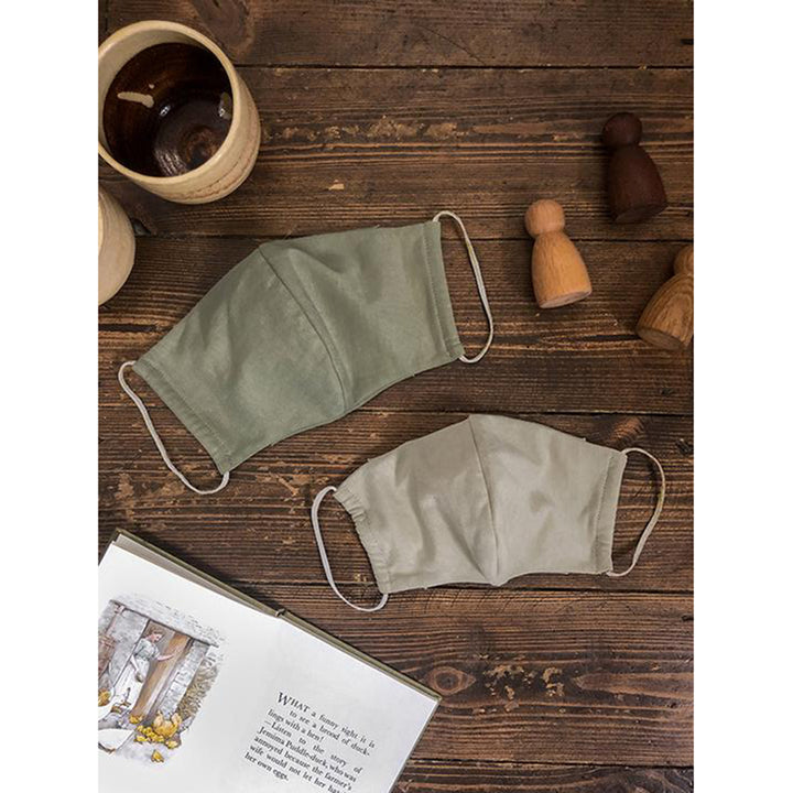 lifestyle_1, The Simple Folk Ecru Sustainable Mask Reusable Face Covering