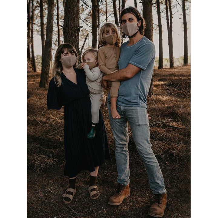 lifestyle_4, The Simple Folk Grey Melange Sustainable Mask Reusable Face Covering