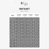 Kyte Baby clothing size chart
