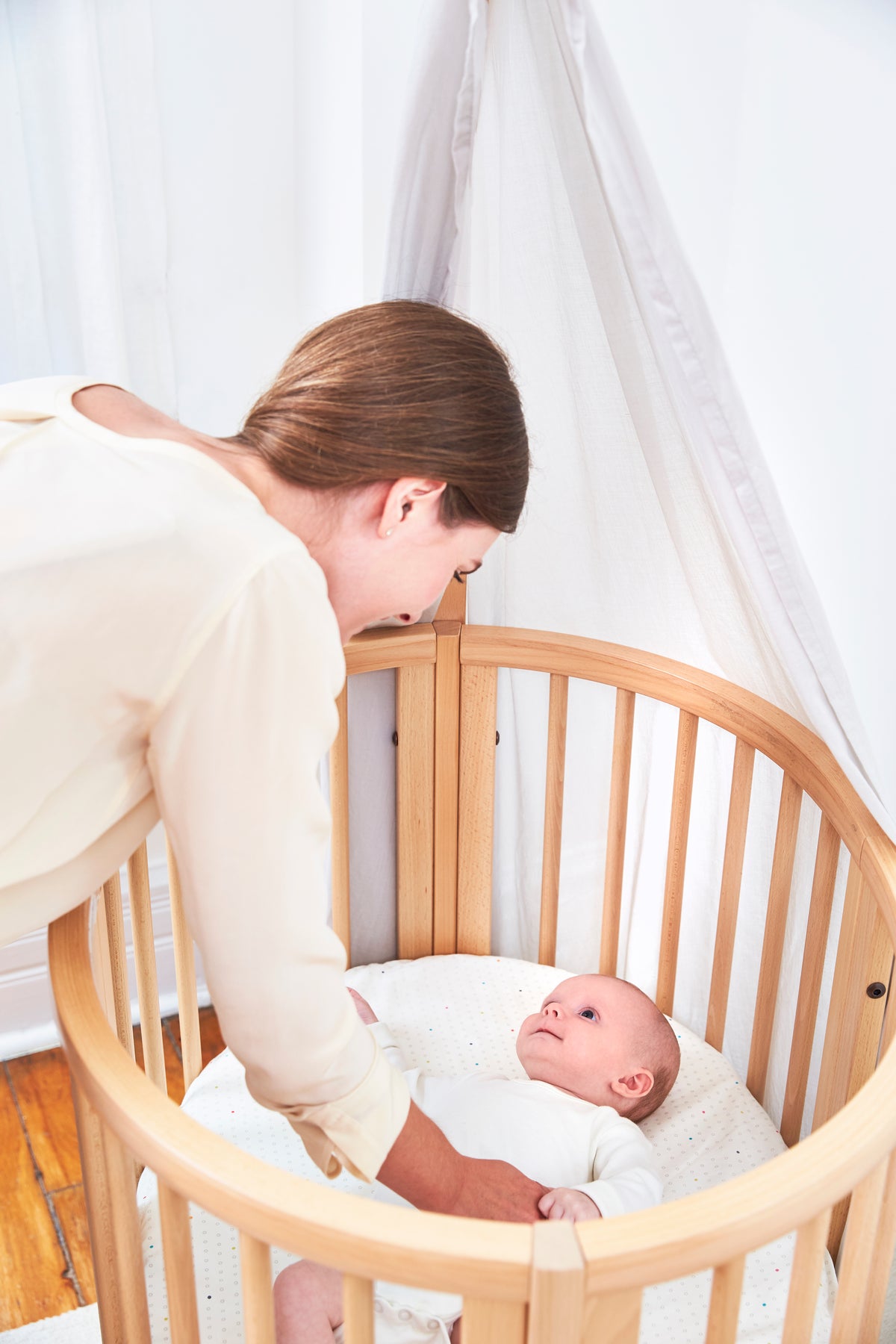 stokke mini crib sheets Stokke Sleepi Mini Crib Fitted Sheet